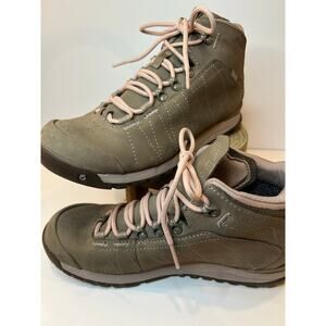 OBOZ hiking boots 9 brown and pink